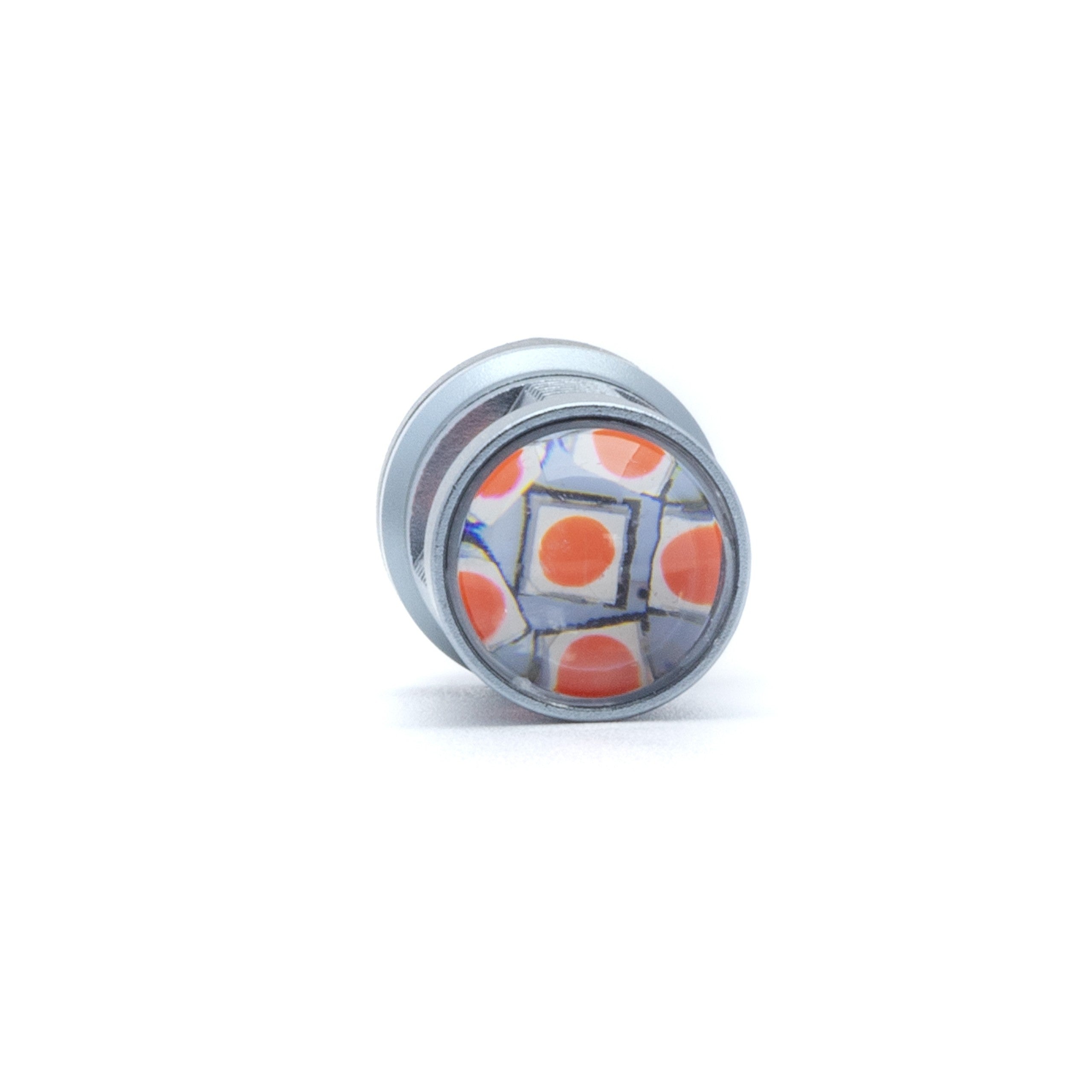 LED-lampa för bil – W2,1x9,5d1/5W – W3X16D – 1000–1500K (Röd) – 24 LED