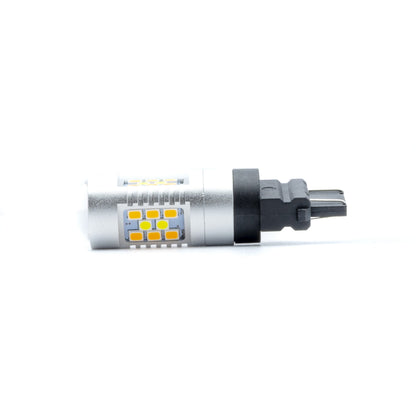 LED-lampa för bil – P27/7W – W2,5x16q – 1700–1800K/ 6000K – 28 LED – SMD 3030