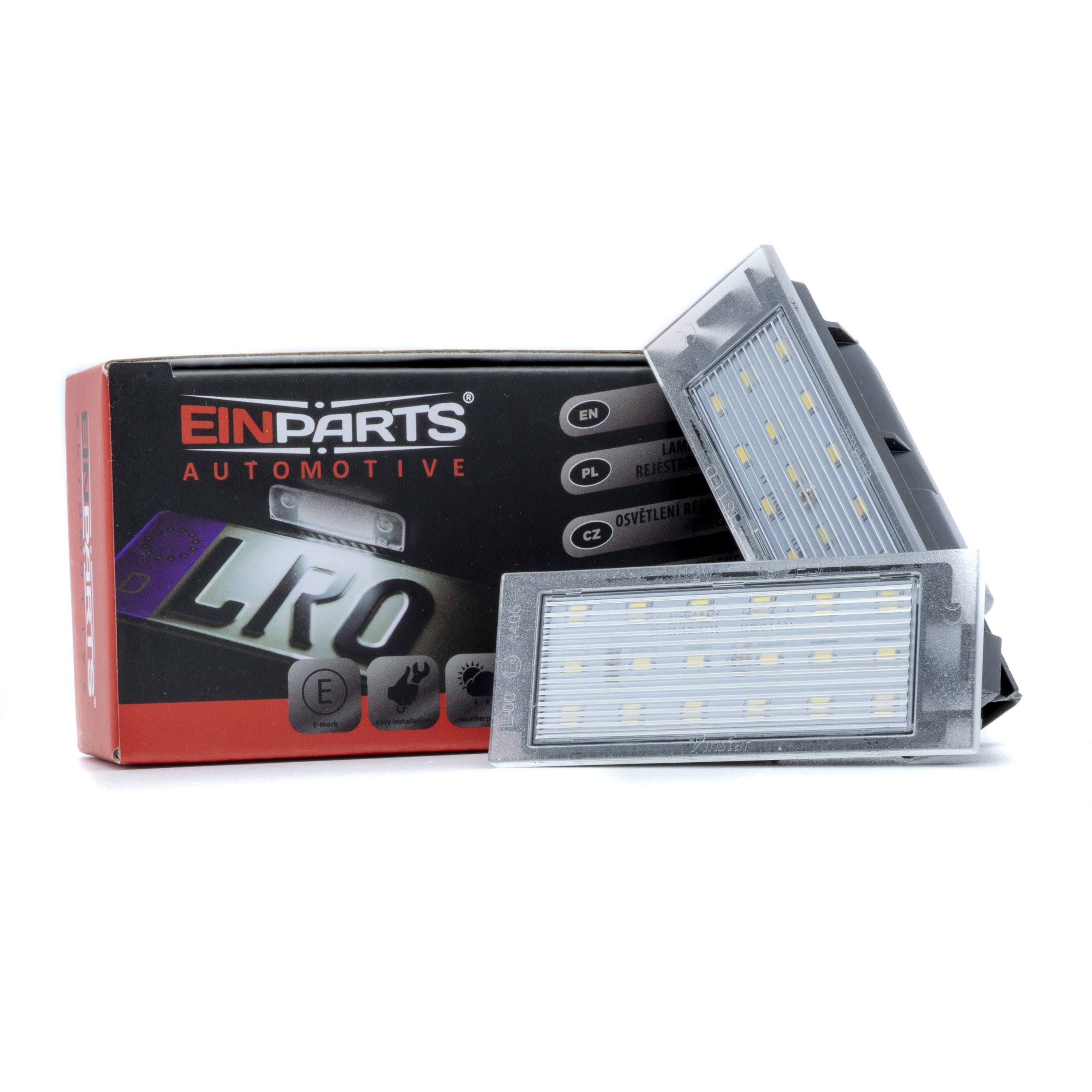 LED-skyltbelysning Renault Clio IV/Kangoo BeBop m.fl.