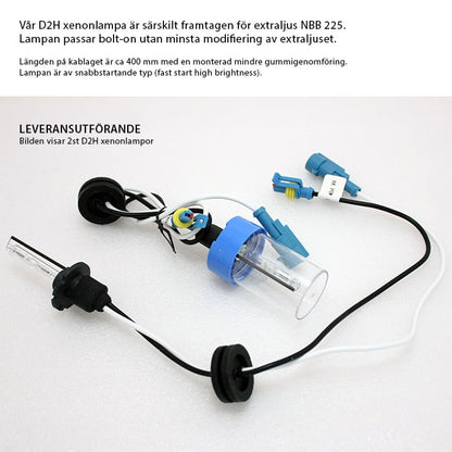 D2H Xenonlampa 50 – 70W Speedstart – Extraljus – närbild detaljer | NBB