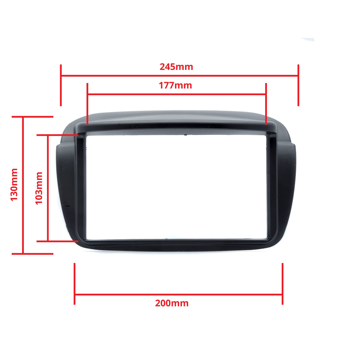 Radioram Fiat Doblo/Vauxhall kombinerad ljusbild Tour