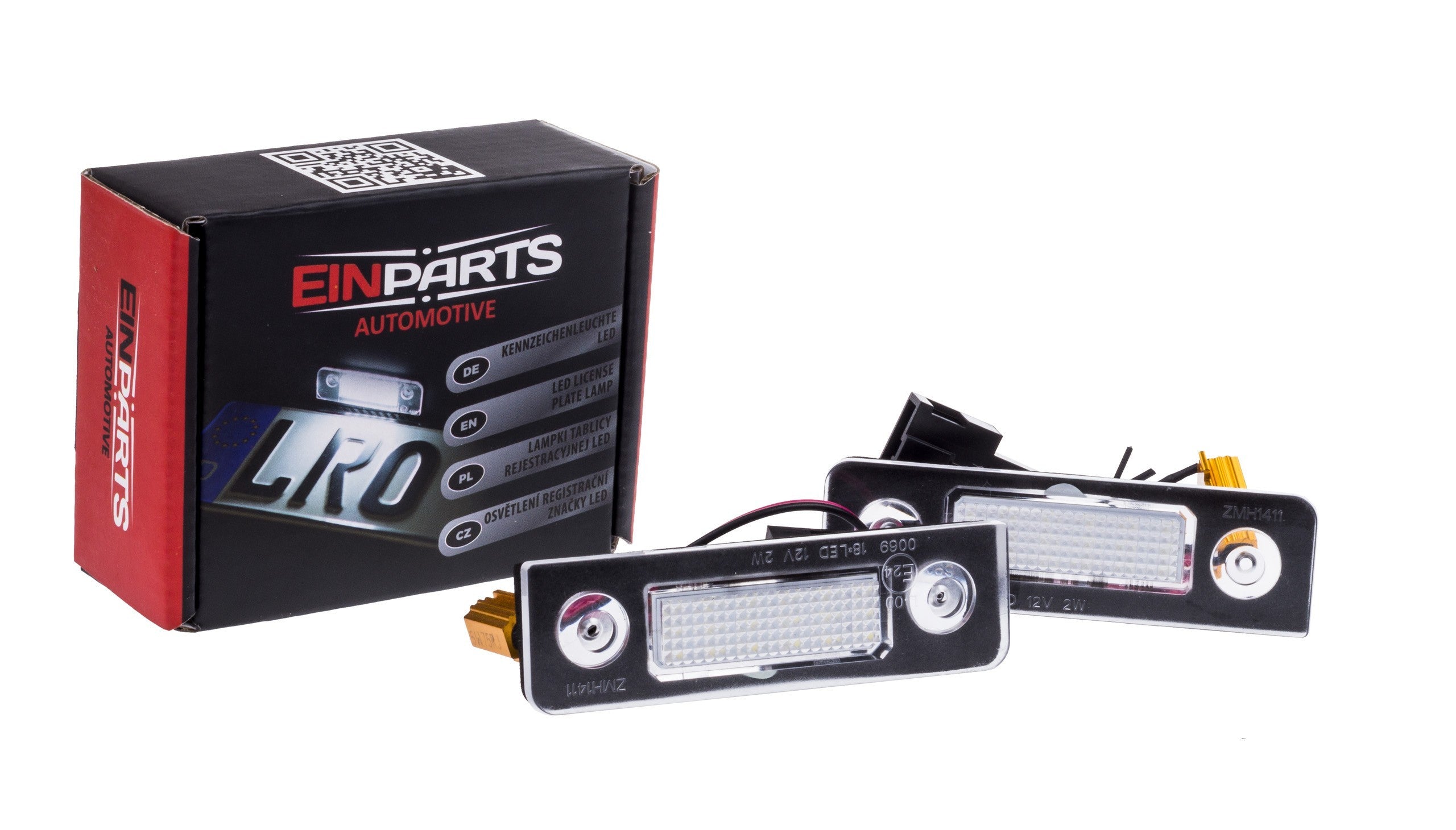 LED-skyltbelysning Skoda Octavia II/Roomster m.fl.