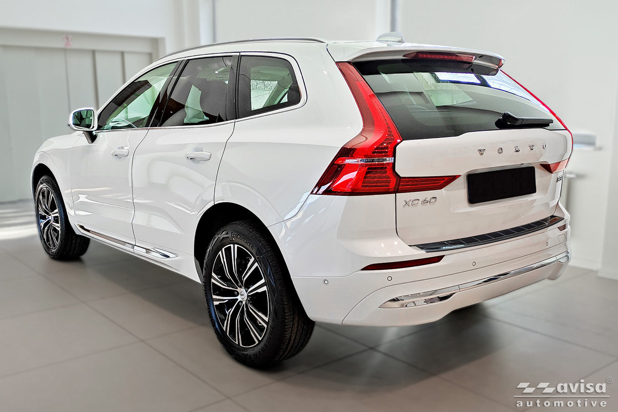 Lastskydd Shadow Premium Volvo XC60 II/ XC60 II R-Design 2017+facelift 2021, facelift 2021–2025, facelift 2025… – Svart / Spegelblank svart – detaljbild 2