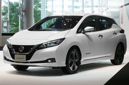 Bakluckelist Nissan Leaf II (2E1) 2017–2021, facelift 2021+ – Svart – detaljbild 3