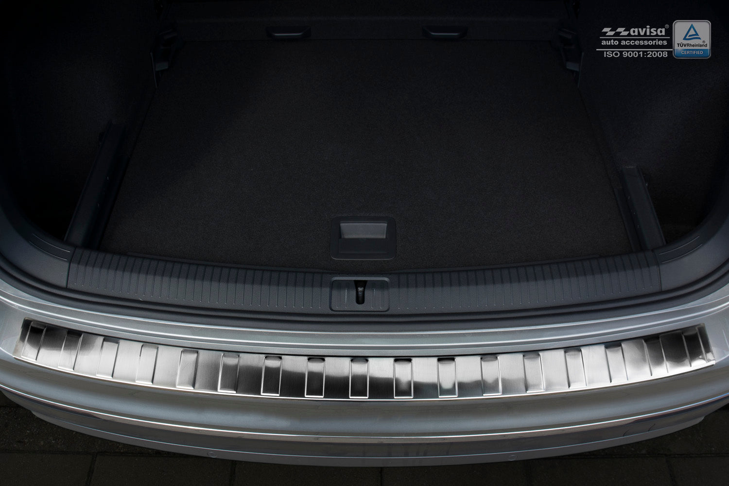Lastskydd Volkswagen Tiguan II 2015–2020, facelift 2020+/ eHybrid 2020–2024 m.fl. – Silver satin