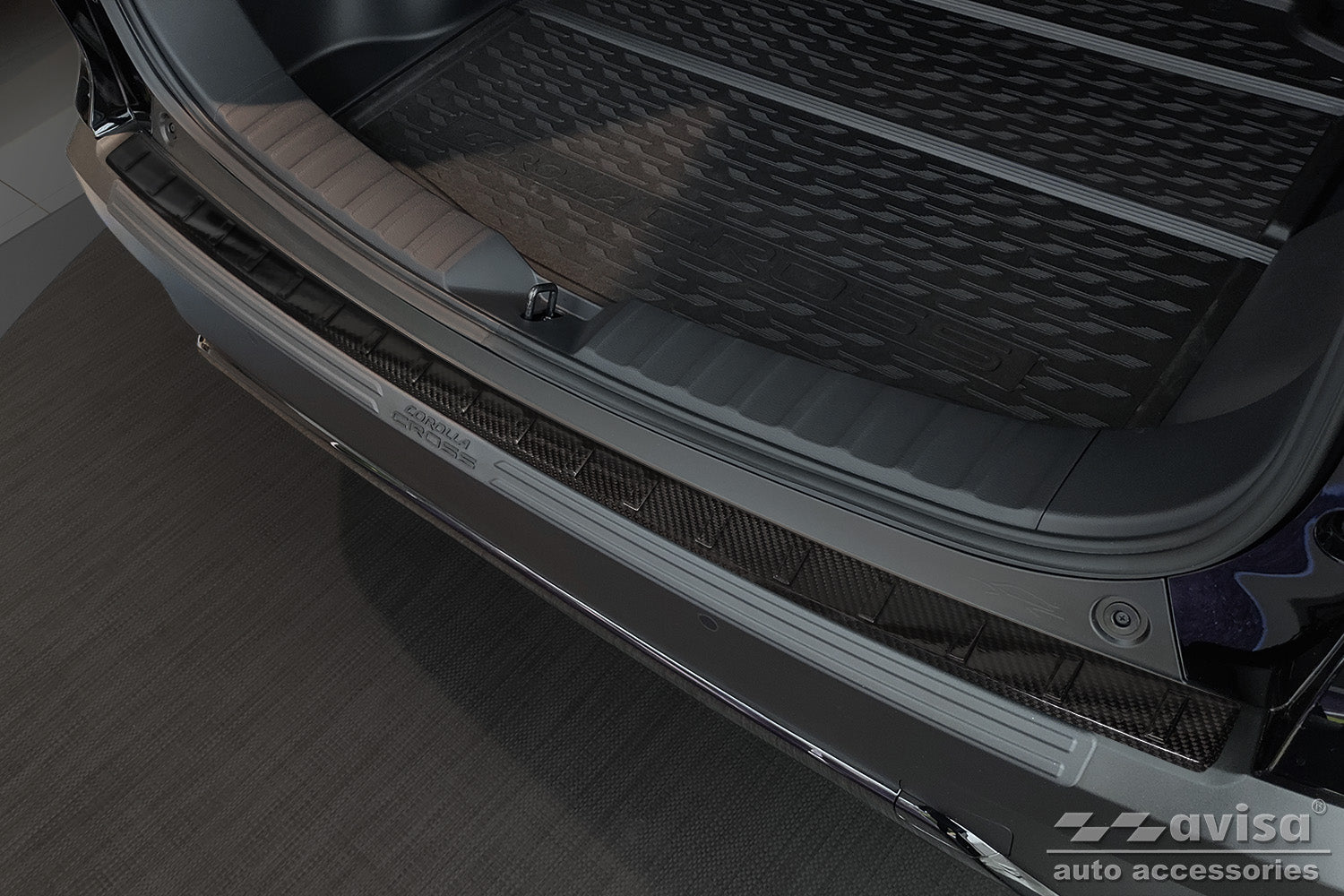 Lastskydd Toyota Corolla Cross (XG1TJ) 2022–2025, facelift 2025+ Svart (2/49309) – detaljbild 3