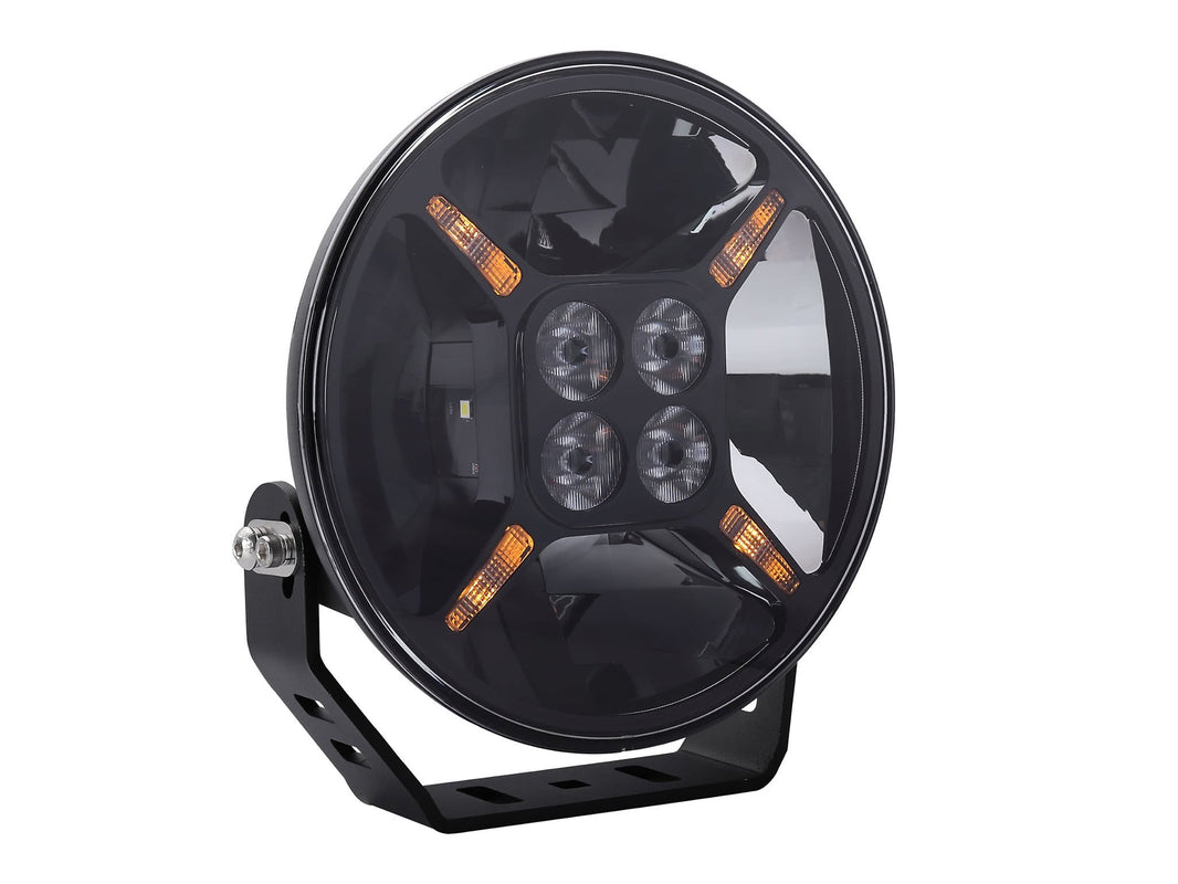 BriodLights Statum Ekstra lys 9"/218mm - produktbillede forfra | Briodlights