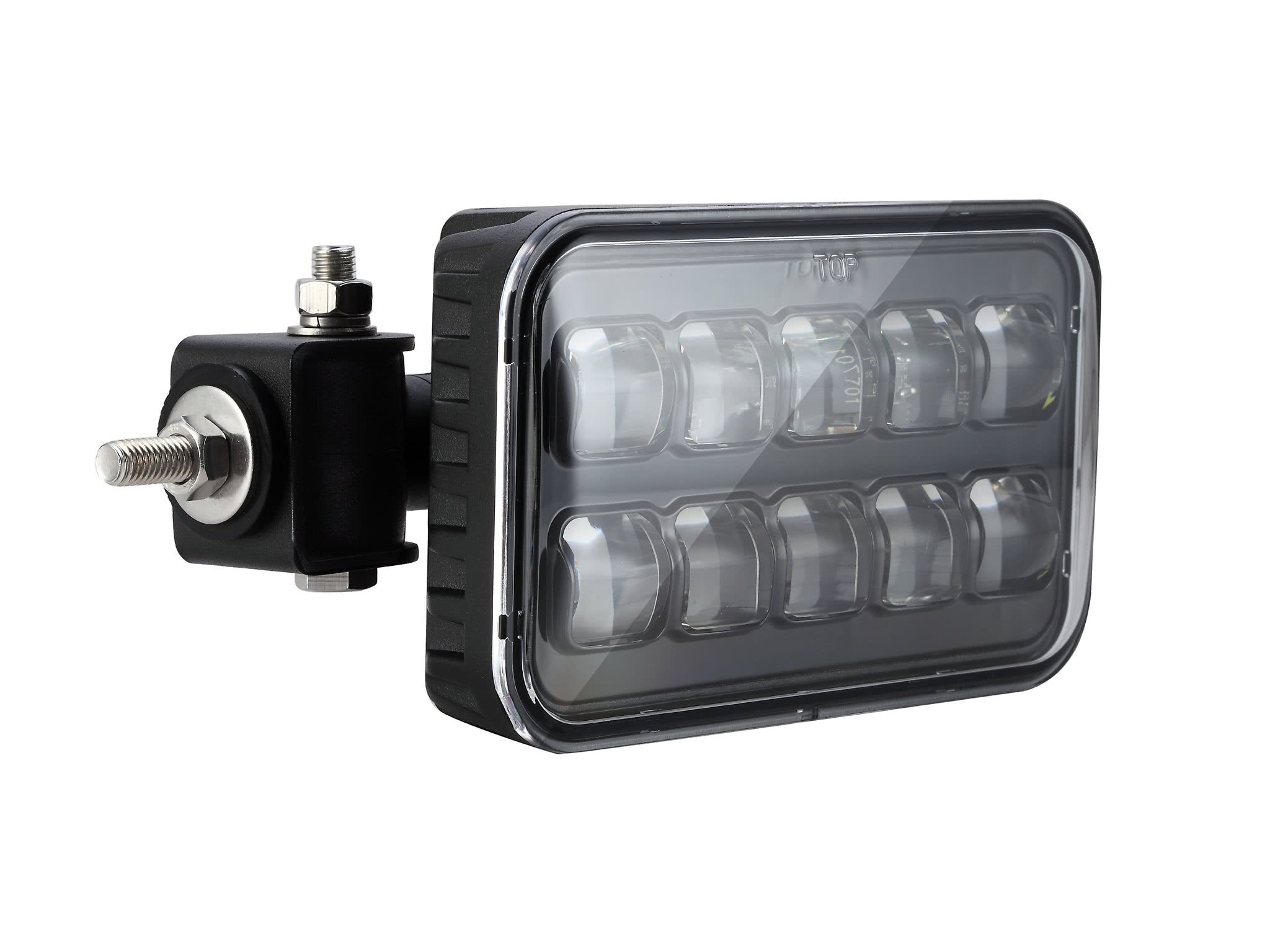 BriodLights Vinklad Arbetslampa – närbild detaljer | Briodlights