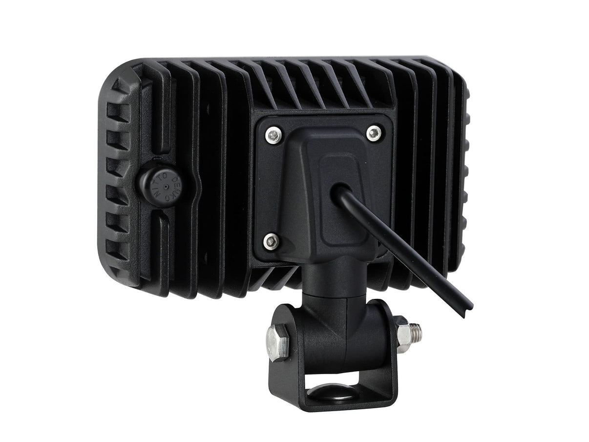 BriodLights Vinklad Arbetslampa – produktvy från sidan | Briodlights