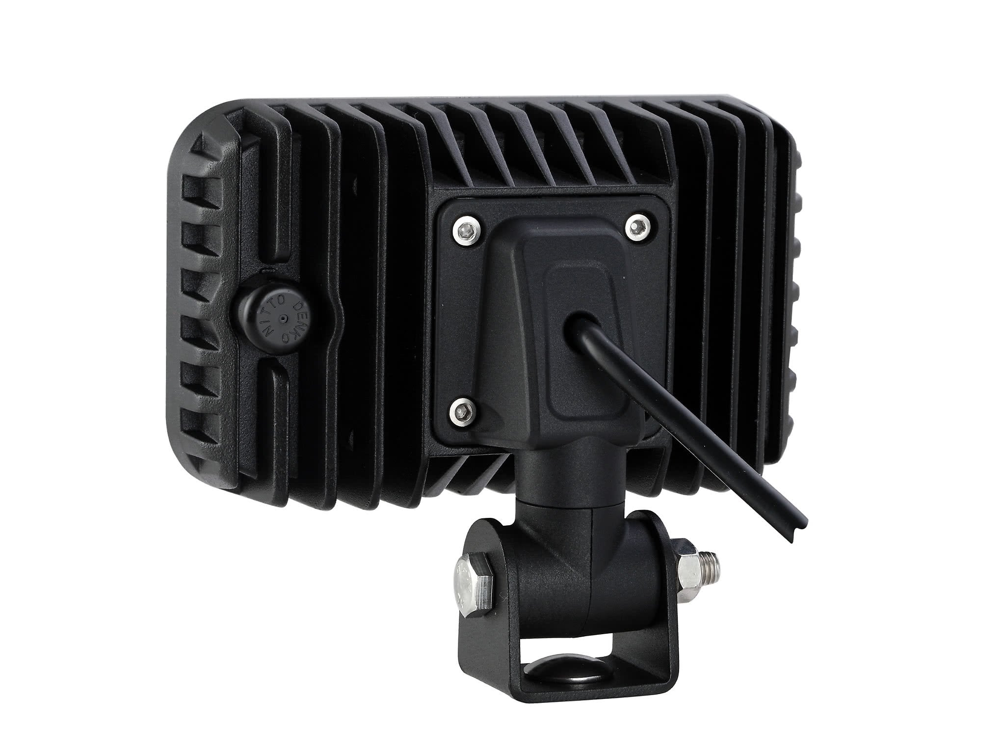 BriodLights Vinklad Arbetslampa – produktvy från sidan | Briodlights