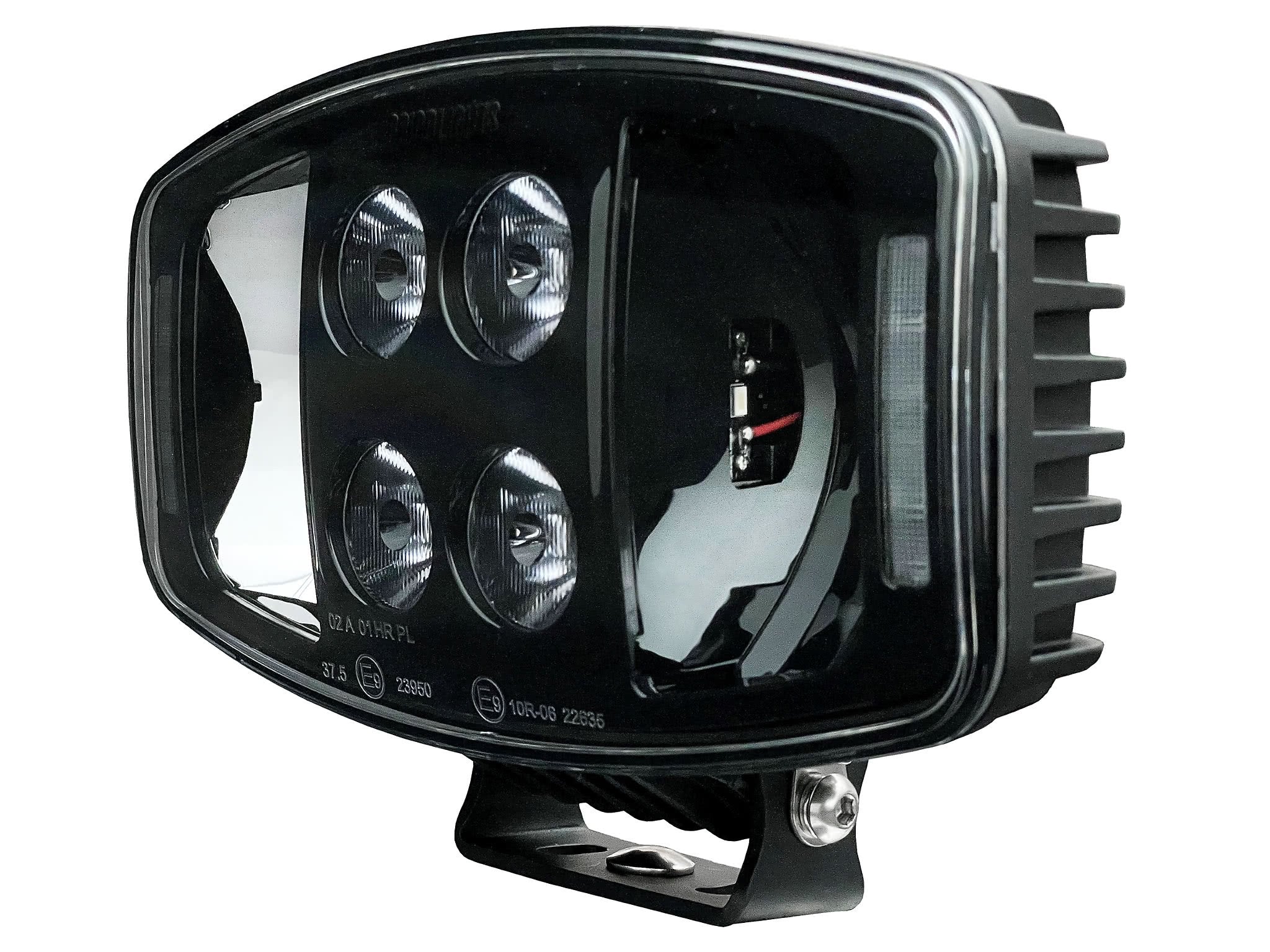 BriodLights Oval Ekstra lys 90w 8500lm - nærbillede detaljer | Briodlights