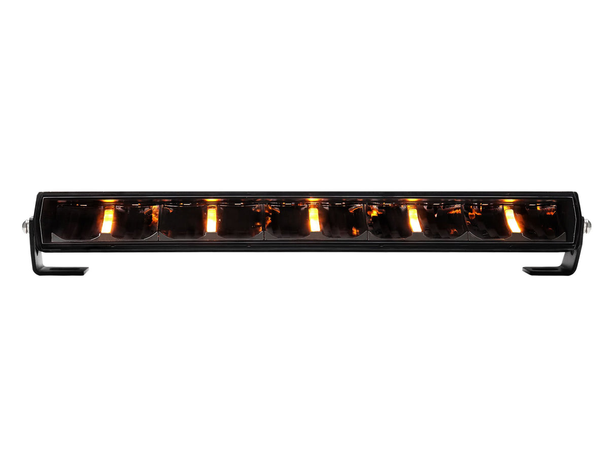 BriodLights Curved Ekstra lysrampe Enkeltrækket 11500lm - produkt set fra siden | Briodlights