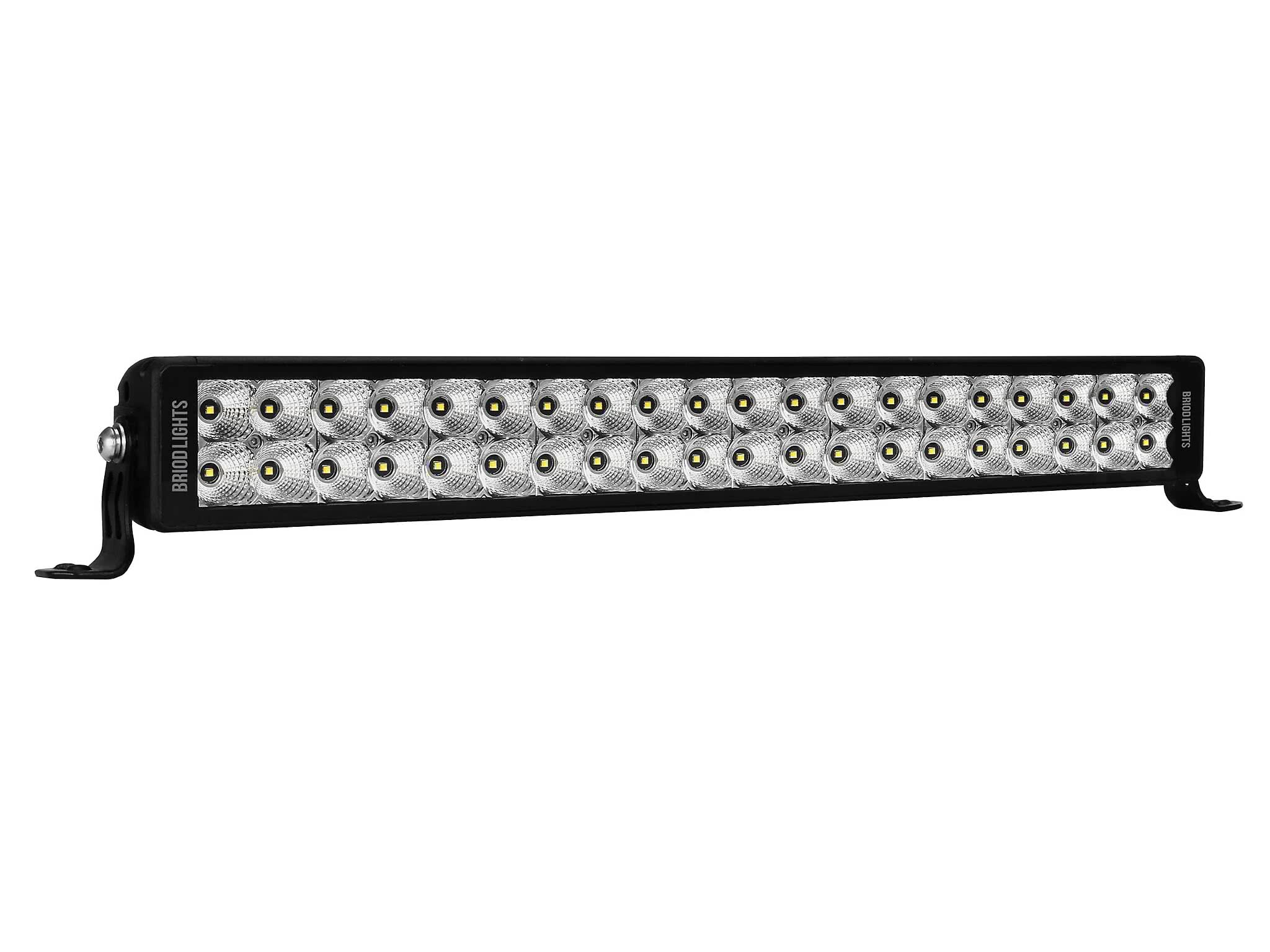 BriodLights Extraljusramp Dubbelradig 6820lm – närbild detaljer | Briodlights