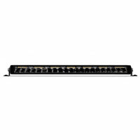 BriodLights Ekstra lysrampe Sort Enkeltrækket Park.light 3586lm - produktbillede forfra | Briodlights