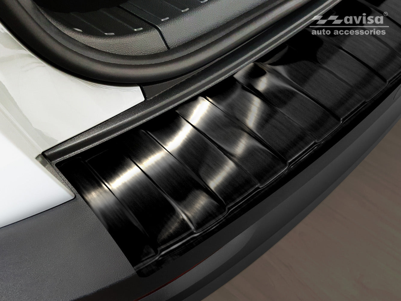 Lastskydd Skoda Karoq crossover/ Sportline 2017–2022 / Skoda Karoq Clever 2020–2022 – Svart – detaljbild 2
