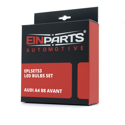 LED-interiörbelysning Audi A4 B8 Avant – 6000K