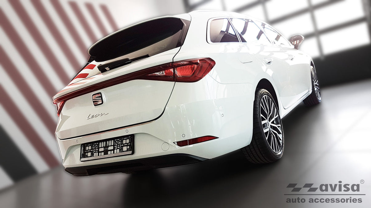 Lastskydd Seat Cupra Leon Sportstourer (KL) 2021– 2024 facelift 2024+ m.fl. – Svart – detaljbild 2