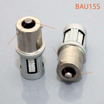 BAU15S – 7057 Led 30smd 12 – 24v Amber – tilbehør og dele | Xenon-kongen