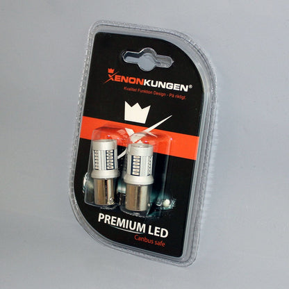 BAU15S – 7057 Led 30smd 12 – 24v Amber – nærbillede detaljer | Xenon-kongen