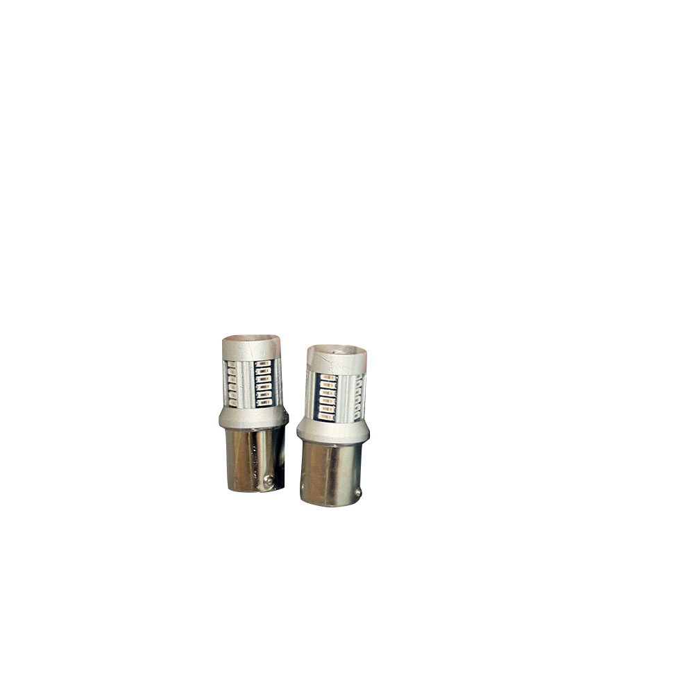 BAU15S – 7057 Led 30smd 12 – 24v Amber – produkt set fra siden | Xenon-kongen