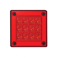 Baklampa 280RM Röd – produktbild framifrån | LEA