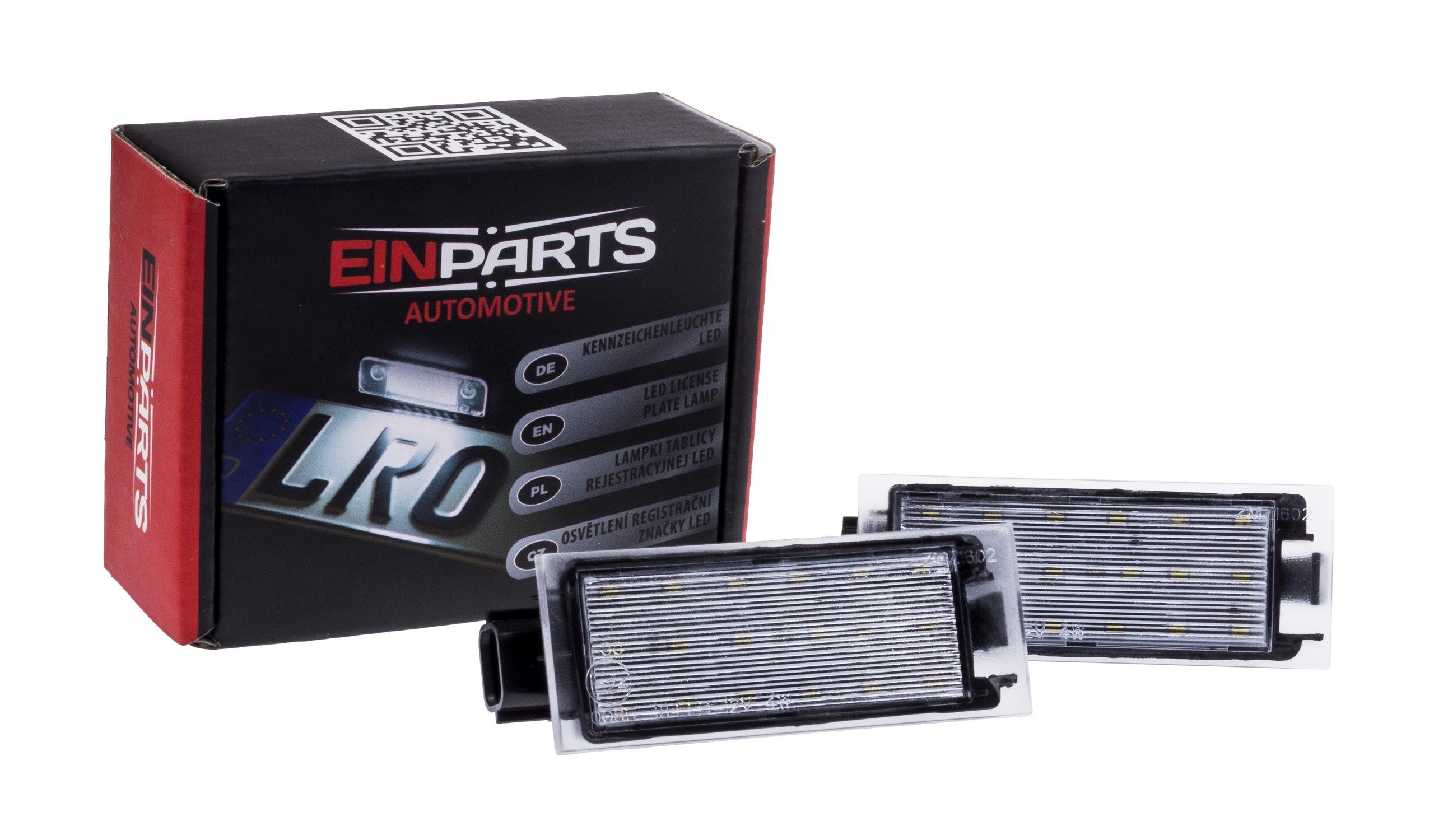 LED-skyltbelysning Renault Clio III 3D/5D/Master II m.fl.