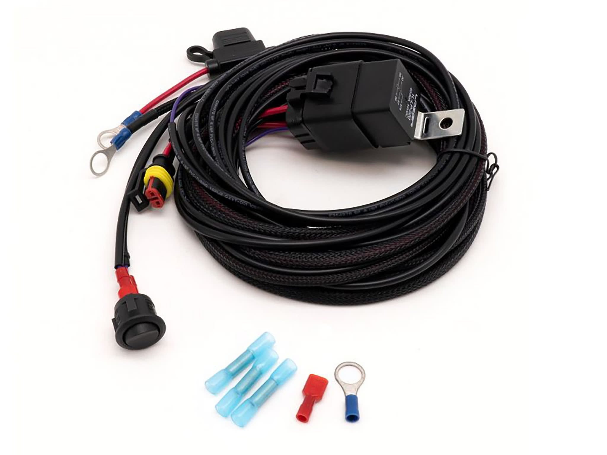 Lazer kabelsats 1 extraljus (låg effekt, 12 V) – produktbild framifrån | Lazer