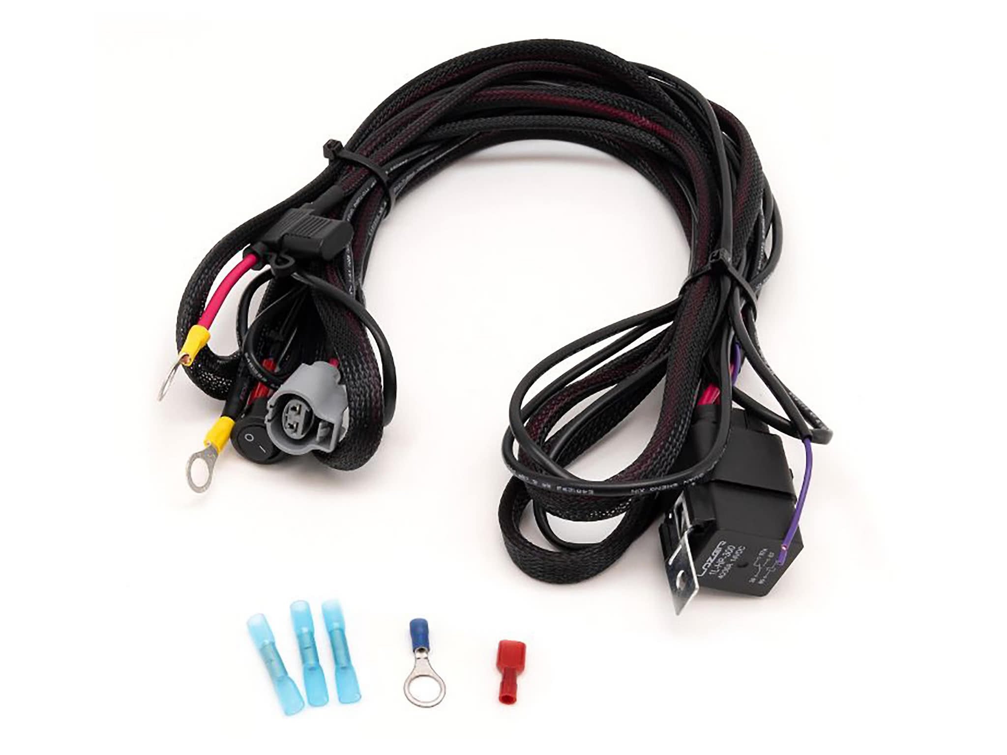 Lazer kabelsats strömbrytare 1 extraljus (hög effekt, 12V) – produktbild framifrån | Lazer