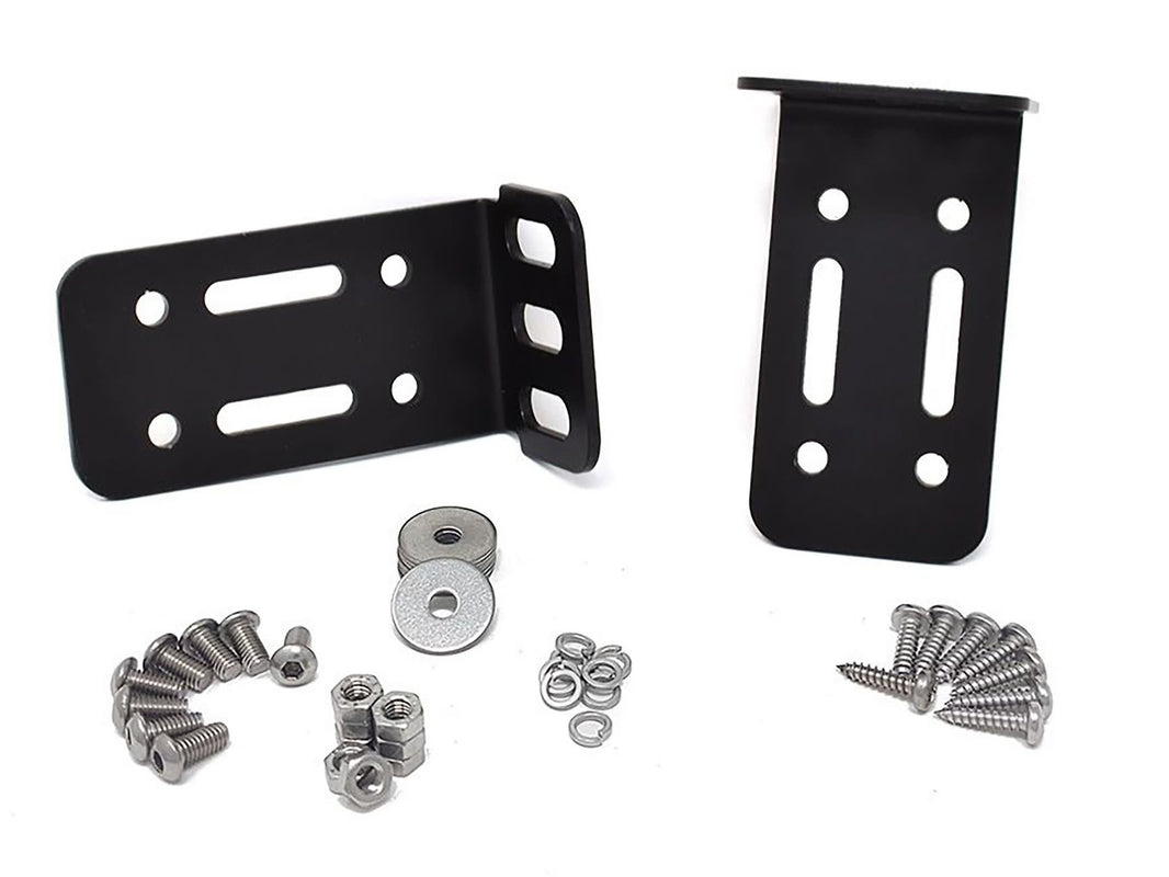 Lazer Nummerskyltsfäste 2 st – produktbild framifrån | Lazer