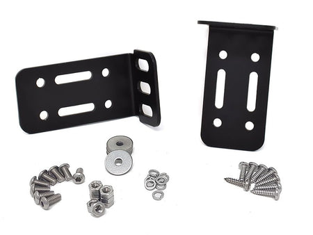 Lazer Nummerskyltsfäste 2 st – produktbild framifrån | Lazer