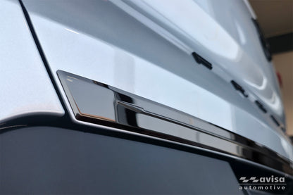 Bakluckelist Opel Frontera 2024+ – Spegelblank svart – detaljbild 3