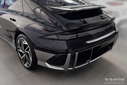 Lastskydd Hyundai Ioniq 6 2022+ – Silver satin – detaljbild 2
