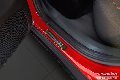 Tröskelskydd Lines Fiat 600 2023+ – Svart – detaljbild 2