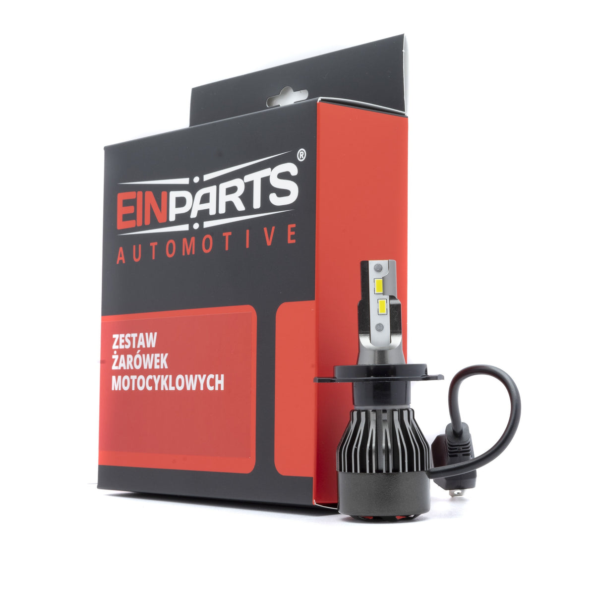 LED-lampa för motorcykel – H4 – P43t-38 – 6000K – 34 W – 9V - 32V