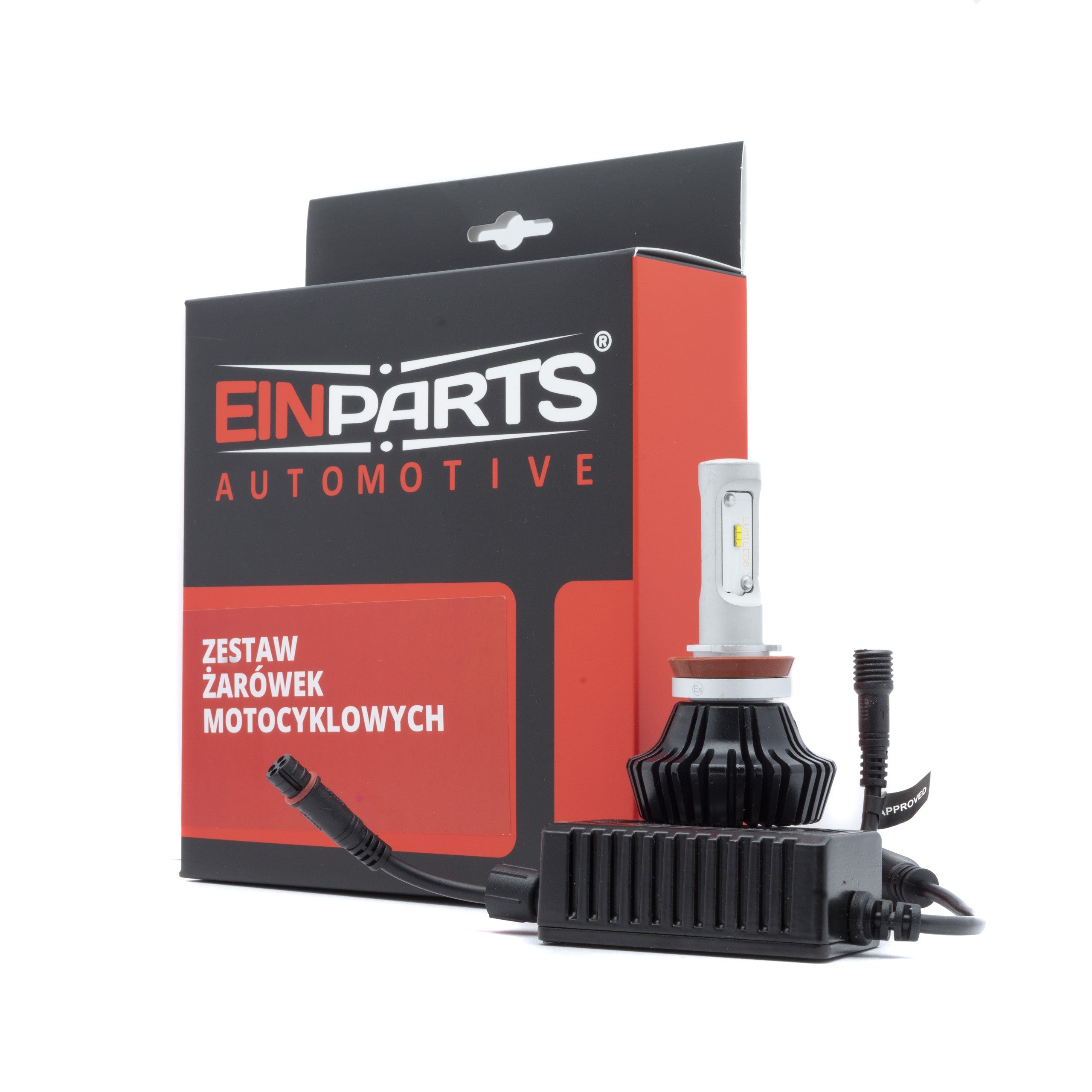 LED-lampa för motorcykel – PHILIPS – H11 – PGJ19–2 – 6000K – 30 W – 9V - 32V
