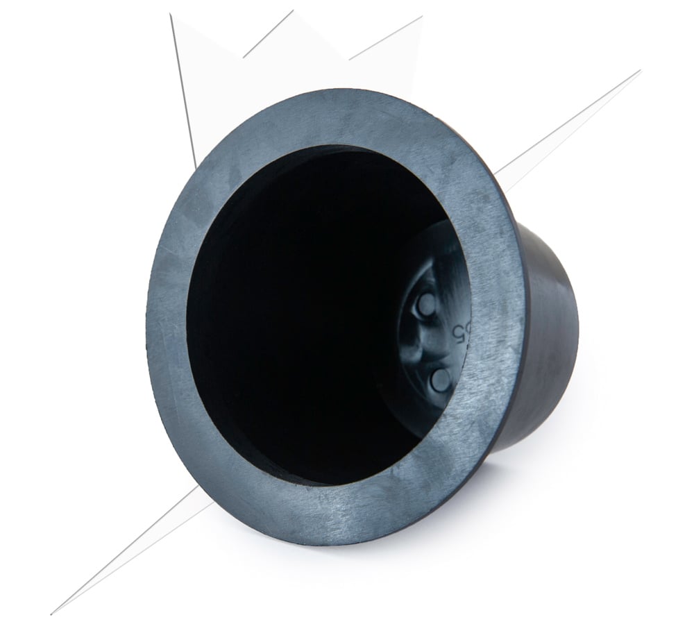 Gummilock 50x44mm – i användning | Carlevel