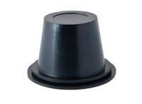 Gummilock 50x44mm – produktbild framifrån | Carlevel