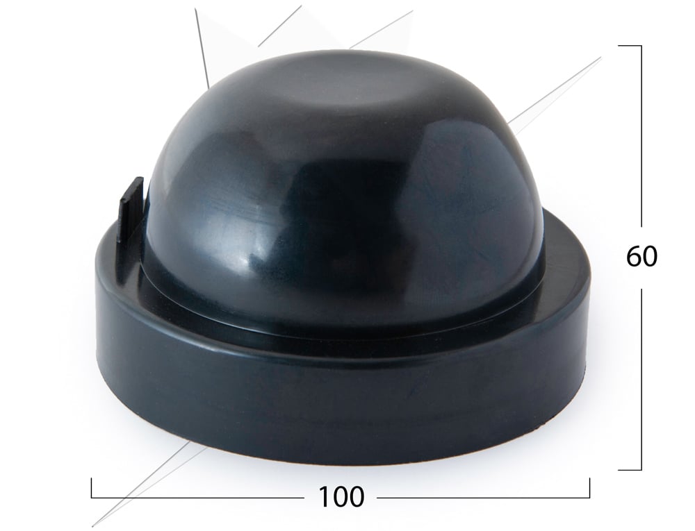 Gummilock 100x60mm – närbild detaljer | Carlevel