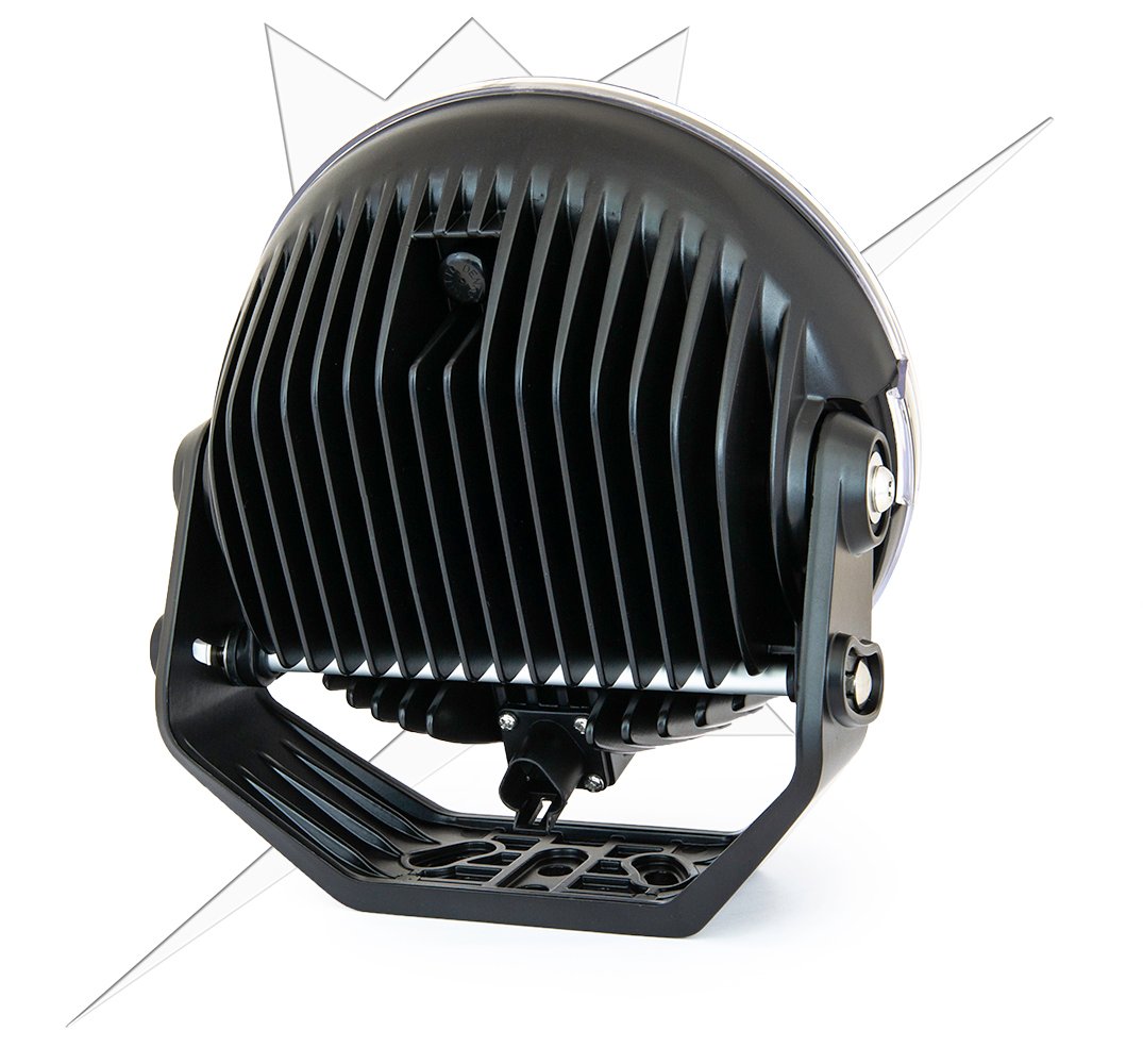 NBB LED – NBB Alpha 225 LED Extraljus – PRO – produktvy från sidan | NBB