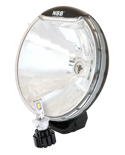 produktbillede forfra viser Ekstra lys NBB Alpha 225 LUXTAR Premium LED – LUXTAR