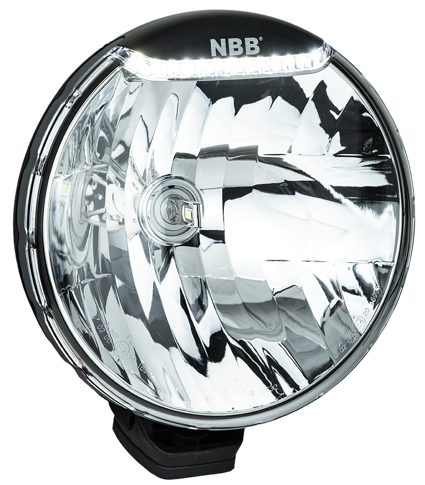 nærbillede af detaljer og materialer af Ekstra lys NBB Alpha 225 LUXTAR Premium LED – LUXTAR