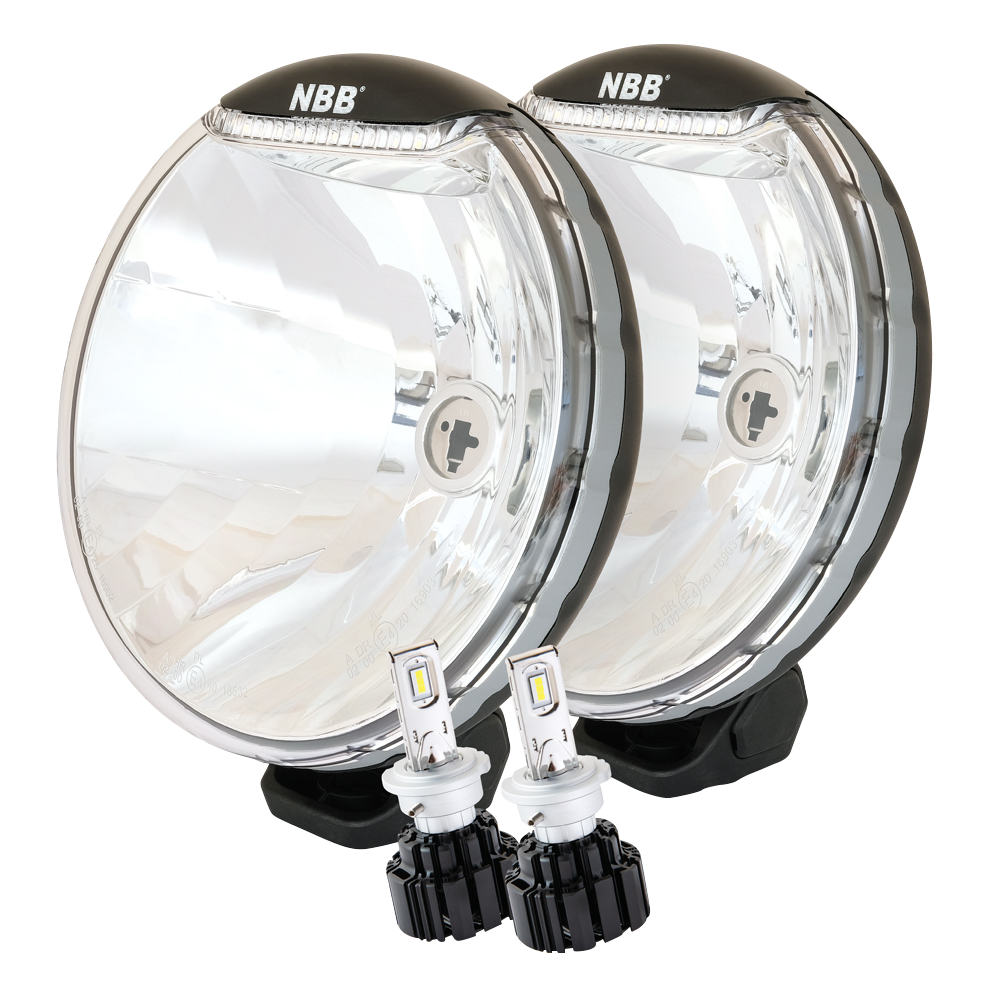 produktbild framifrån visande 2 – PACK Extraljus NBB Alpha 225 Premium LED – NBB