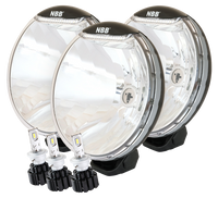 produktbillede forfra viser 3 – PACK Ekstra lys NBB Alpha 225 Premium LED – NBB