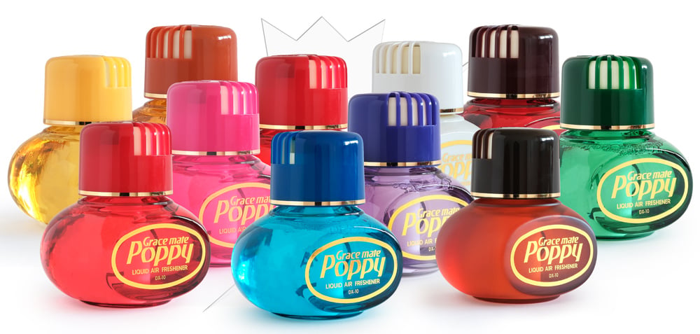 Poppy Duftflaske 150ml - dimensionsspecifikation | Valmue