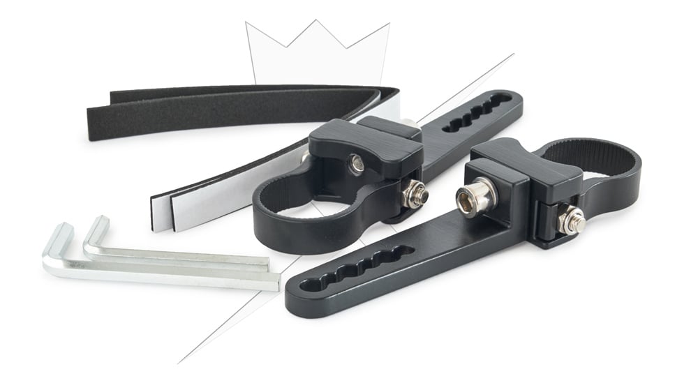 Rörfäste 32mm – närbild detaljer | Xenonkungen