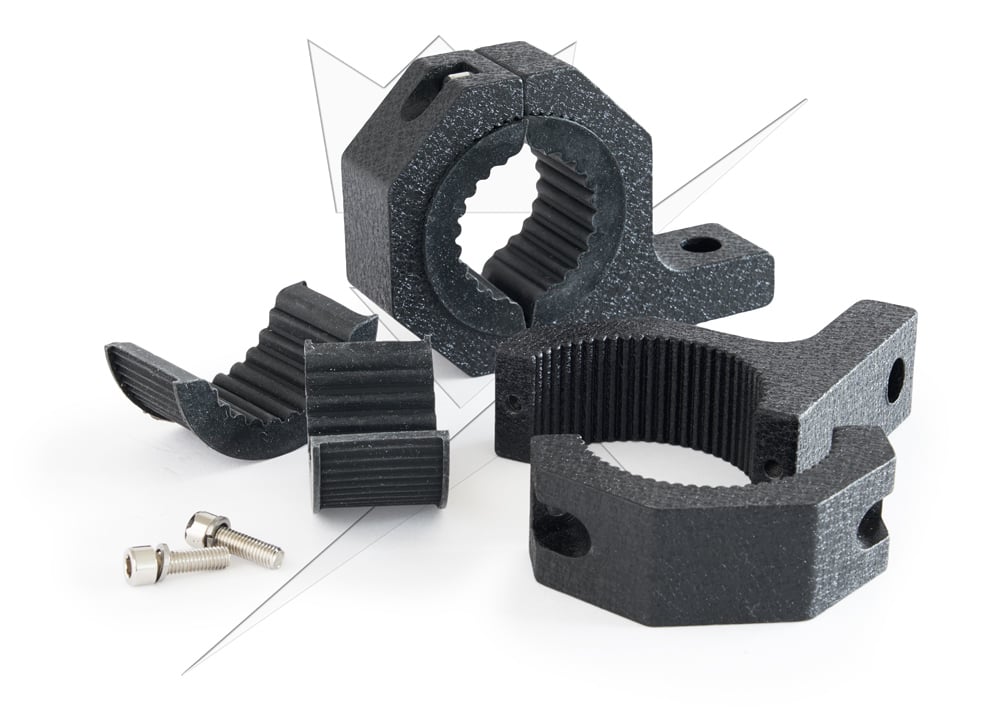 Rörfäste 50mm – närbild detaljer | Xenonkungen