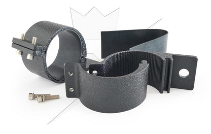 Rörfäste 76mm – produktvy från sidan | Xenonkungen