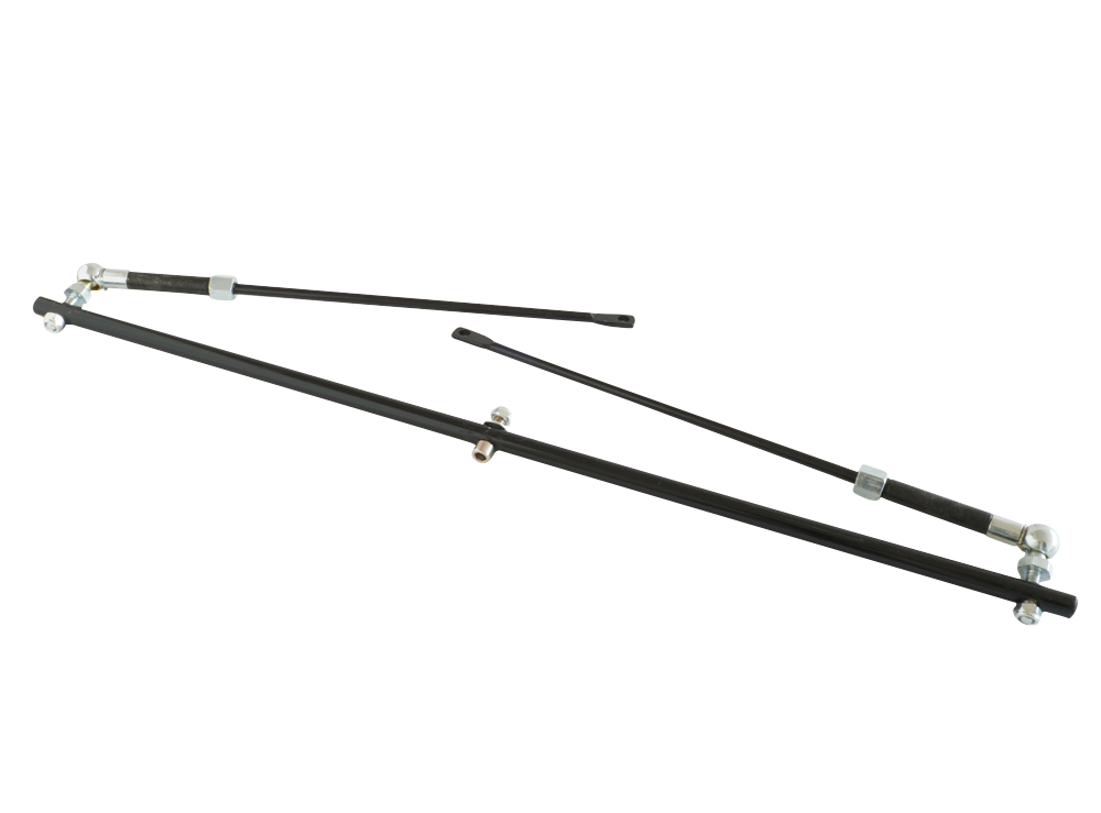 Stabiliseringsstag med snabbfäste till extraljus – produktbild framifrån | Carlevel