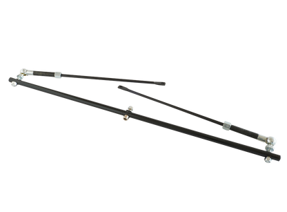 Stabiliseringsstag med snabbfäste till extraljus – produktbild framifrån | Carlevel