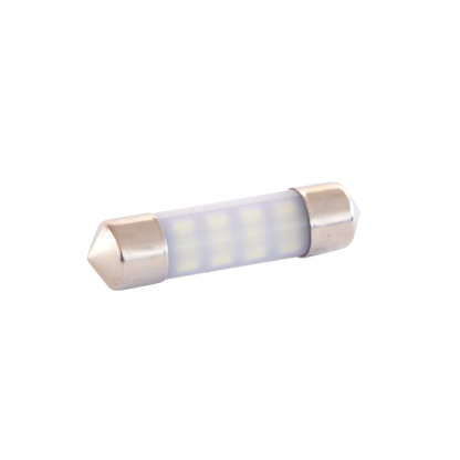 sidebillede, der viser profil og design af 36 mm – C5W LED Retrofit 6000K 10 – 30V – Carlevel